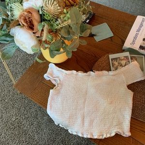 Cute off the shoulder crop!!